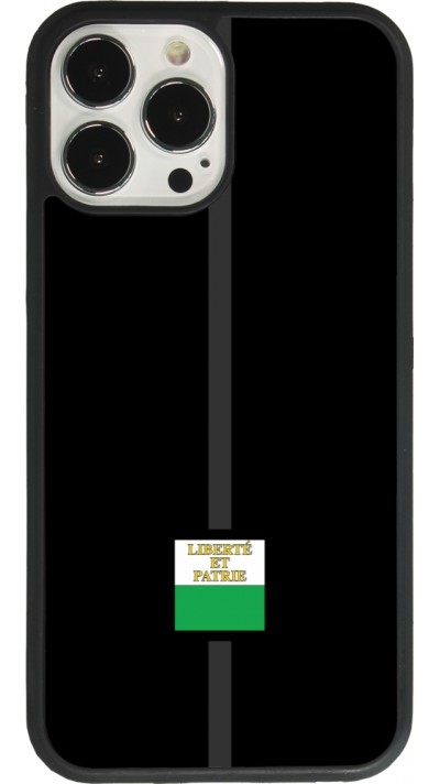 iPhone 13 Pro Max Case Hülle - Silikon schwarz Kanton VD schwarz