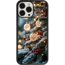 Coque iPhone 13 Pro Max - Silicone rigide noir Christmas 25 Xmas Decorated Tree