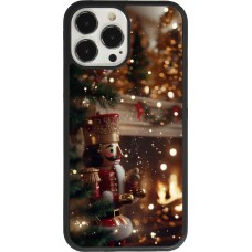 Coque iPhone 13 Pro Max - Silicone rigide noir Christmas 25 Xmas Nutcracker