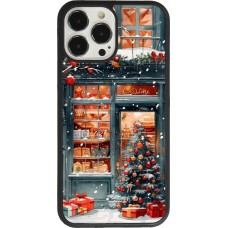 Coque iPhone 13 Pro Max - Silicone rigide noir Christmas 25 Xmas Shop
