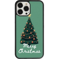 iPhone 13 Pro Max Case Hülle - Silikon schwarz Christmas 25 Xmas Tree
