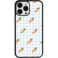 Coque iPhone 13 Pro Max - Silicone rigide noir Easter 2026 Pattern carrots