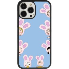 Coque iPhone 13 Pro Max - Silicone rigide noir Easter 2026 Snoopy