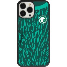 iPhone 13 Pro Max Case Hülle - Silikon schwarz Saudi-Arabien 2022 personalisierbares Fussballtrikot