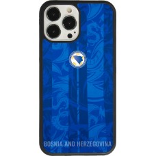 iPhone 13 Pro Max Case Hülle - Silikon schwarz Bosnien und Herzegowina 2026 personalisierbares Fussballtrikot