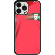 iPhone 13 Pro Max Case Hülle - Silikon schwarz Iran 2022 personalisierbares Fussballtrikot