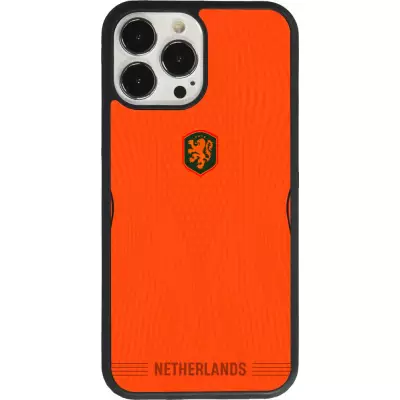 iPhone 13 Pro Max Case Hülle - Silikon schwarz Niederlande 2026 personalisierbares Fussballtrikot
