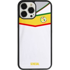 iPhone 13 Pro Max Case Hülle - Silikon schwarz Senegal 2022 personalisierbares Fußballtrikot