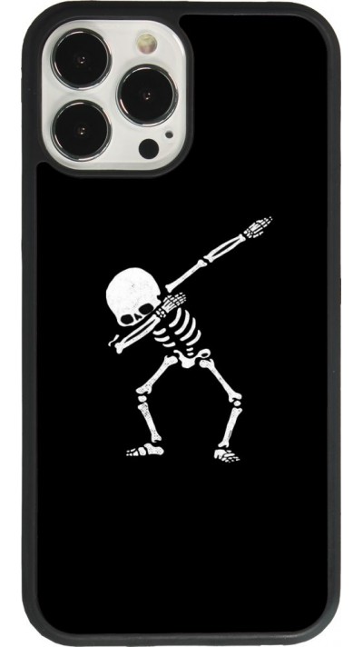 Coque iPhone 13 Pro Max - Silicone rigide noir Halloween 19 09
