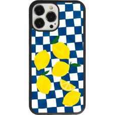 Coque iPhone 13 Pro Max - Silicone rigide noir Illustration lemons 2026
