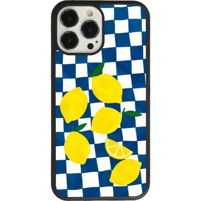 iPhone 13 Pro Max Case Hülle - Silikon schwarz Illustration lemons 2026