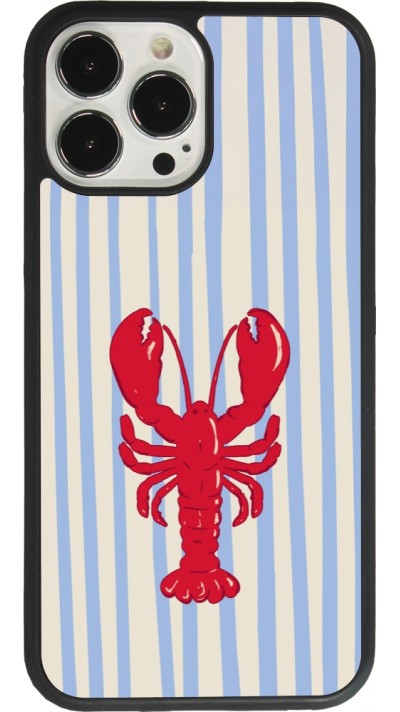 iPhone 13 Pro Max Case Hülle - Silikon schwarz Red lobster 2026
