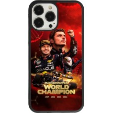 iPhone 13 Pro Max Case Hülle - Silikon schwarz Max Verstappen Champion 2023