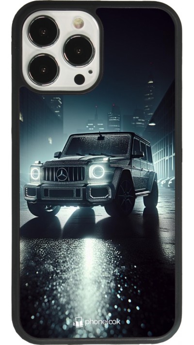 iPhone 13 Pro Max Case Hülle - Silikon schwarz Mercedes G AMG Nacht