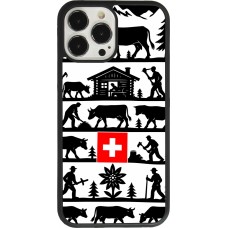 iPhone 13 Pro Max Case Hülle - Silikon schwarz Poya Schweiz 1