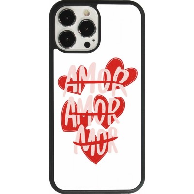 iPhone 13 Pro Max Case Hülle - Silikon schwarz Saint Valentines Day 26 Amor
