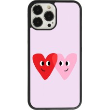 iPhone 13 Pro Max Case Hülle - Silikon schwarz Saint Valentines Day 26 Heart