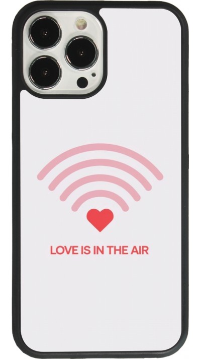 iPhone 13 Pro Max Case Hülle - Silikon schwarz Saint Valentines Day 26 Love is in the air