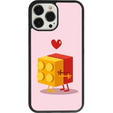 iPhone 13 Pro Max Case Hülle - Silikon schwarz Saint Valentines Day 26 Puzzle