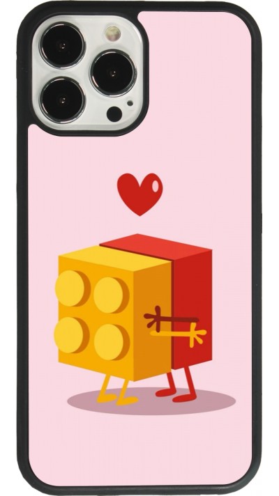 iPhone 13 Pro Max Case Hülle - Silikon schwarz Saint Valentines Day 26 Puzzle