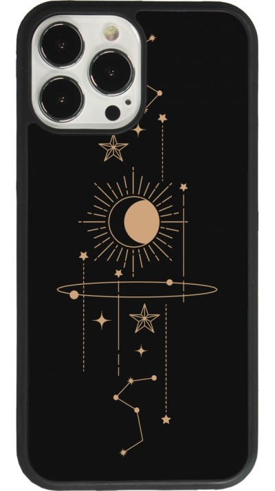 iPhone 13 Pro Max Case Hülle - Silikon schwarz Spring 23 astro