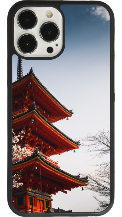 iPhone 13 Pro Max Case Hülle - Silikon schwarz Spring 23 Japan