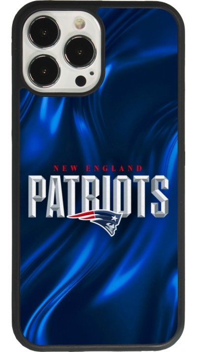 iPhone 13 Pro Max Case Hülle - Silikon schwarz Super Bowl 26 Patriots 2