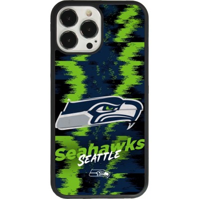 iPhone 13 Pro Max Case Hülle - Silikon schwarz Super Bowl 26 Seattle 2