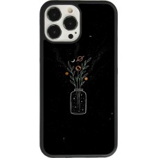 iPhone 13 Pro Max Case Hülle - Silikon schwarz Vase black