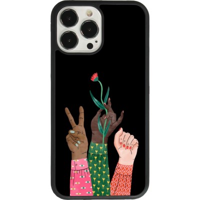 Coque iPhone 13 Pro Max - Silicone rigide noir Womens day 2026 2