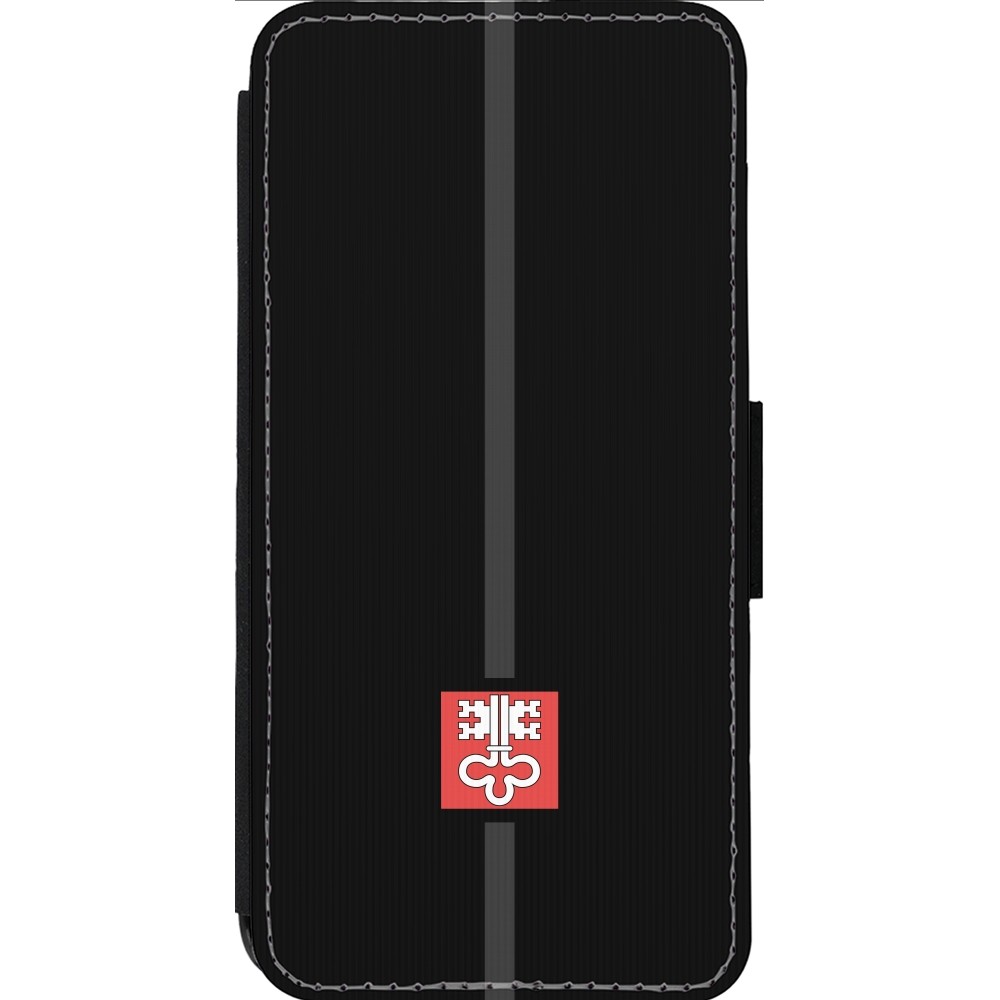 Coque iPhone 13 Pro Max - Wallet noir Canton NW noir