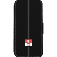 iPhone 13 Pro Max Case Hülle - Wallet schwarz Kanton OW schwarz