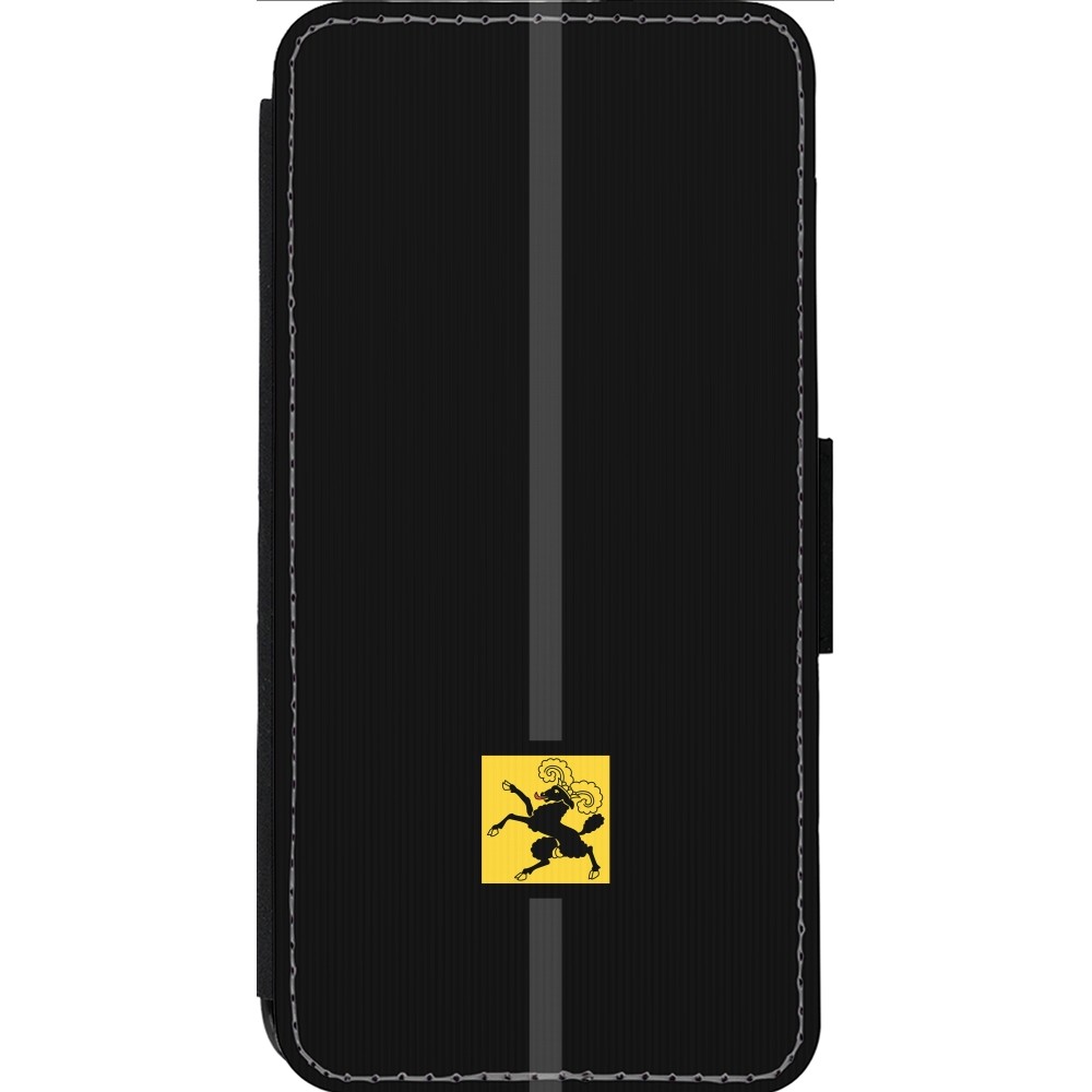 Coque iPhone 13 Pro Max - Wallet noir Canton SH noir