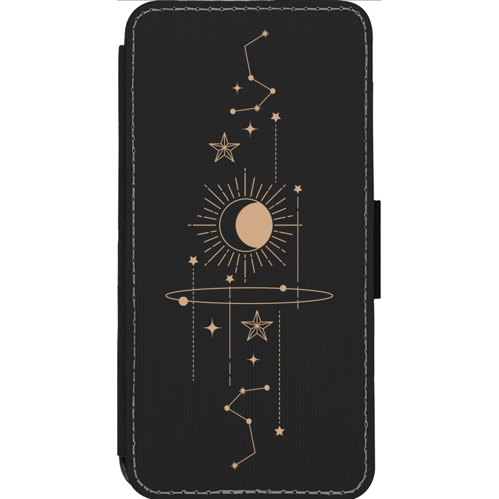 iPhone 13 Pro Max Case Hülle - Wallet schwarz Spring 23 astro