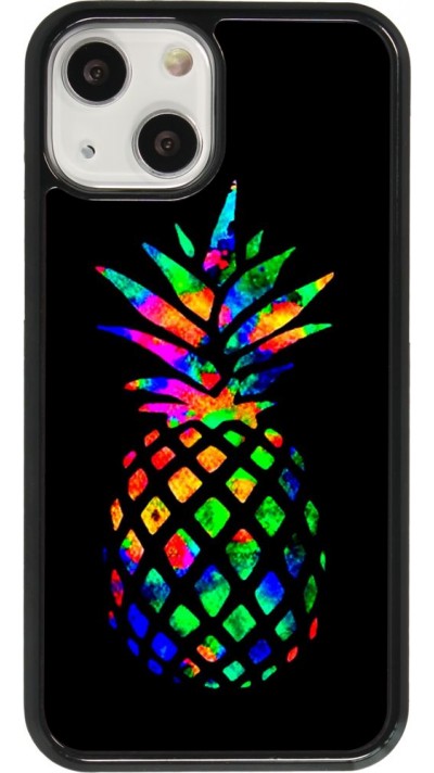 Hülle iPhone 13 mini - Ananas Multi-colors