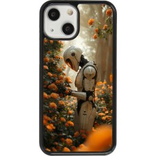 Coque iPhone 13 mini - Astronaut flowers 2025