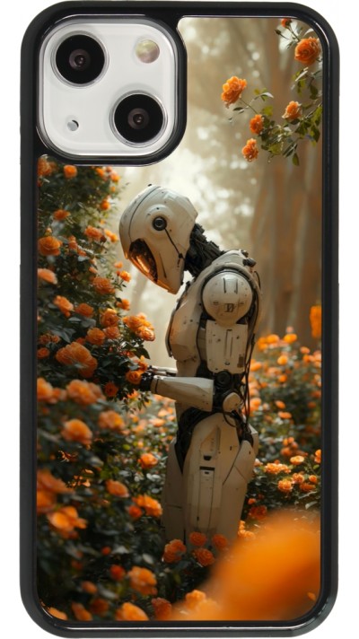 Coque iPhone 13 mini - Astronaut flowers 2025
