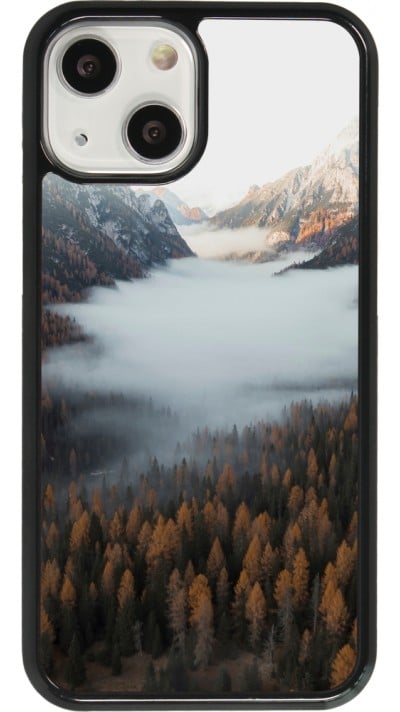 Coque iPhone 13 mini - Autumn 22 forest lanscape