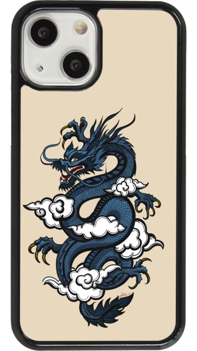 iPhone 13 mini Case Hülle - Blue Dragon Tattoo