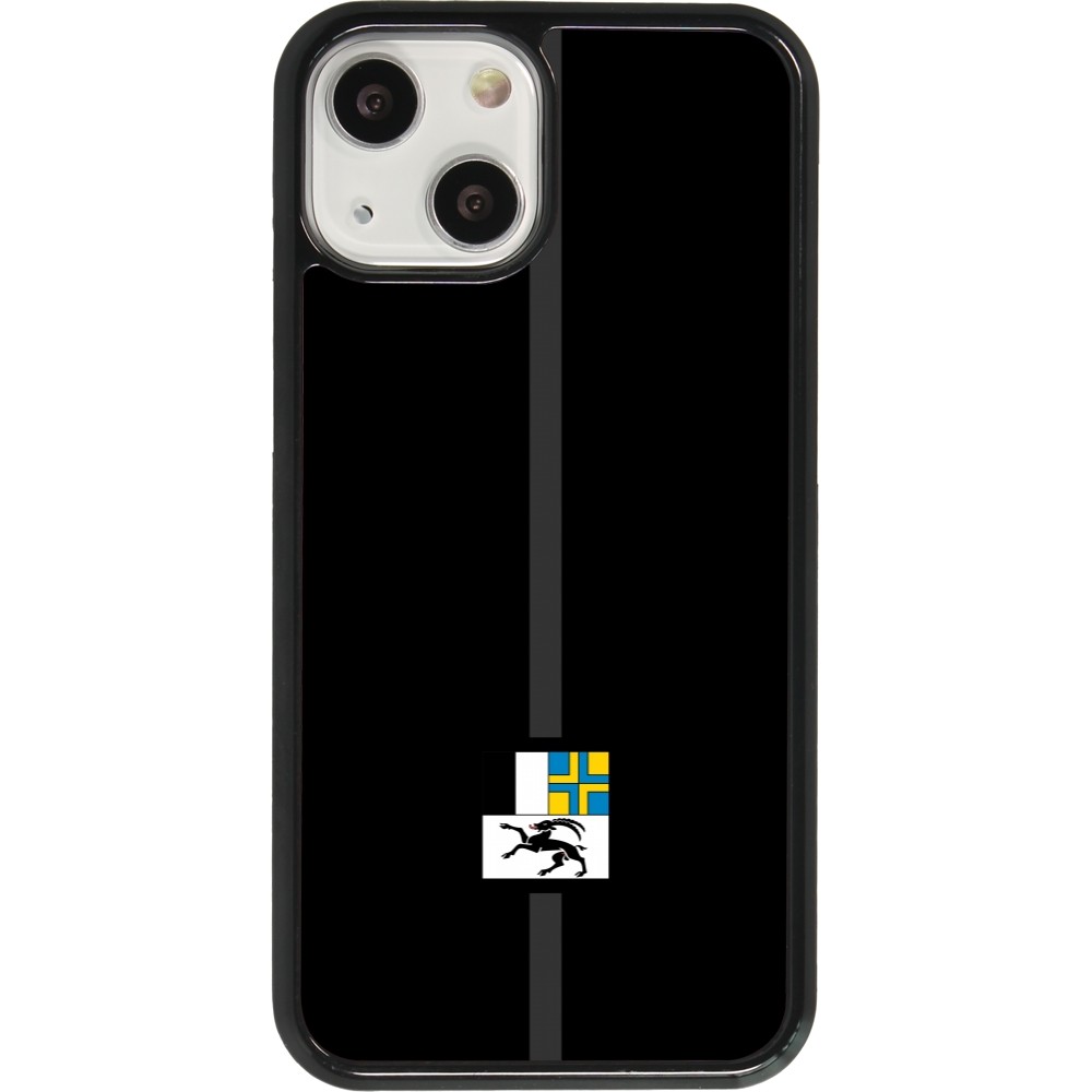iPhone 13 mini Case Hülle - Kanton GR schwarz
