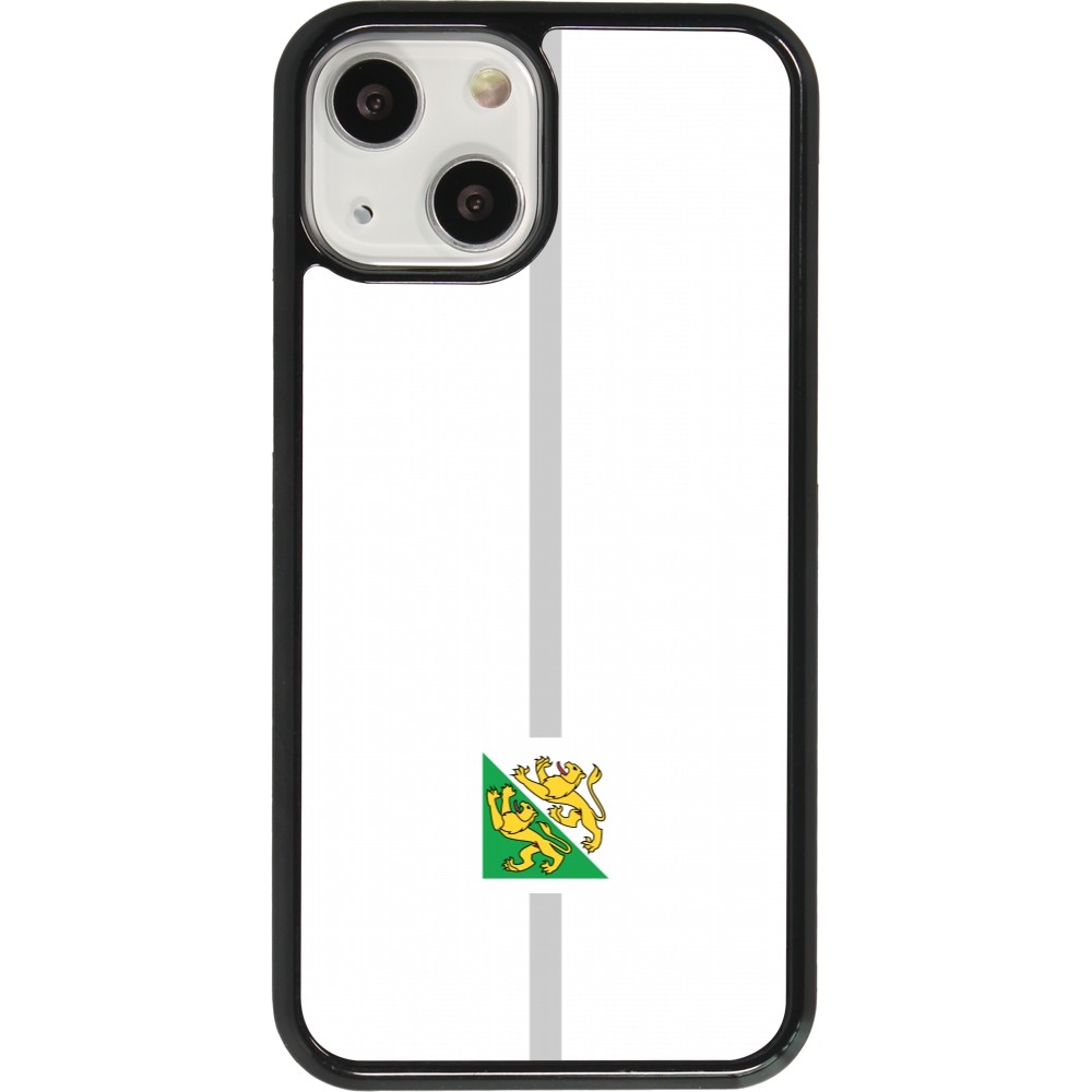 Coque iPhone 13 mini - Canton TG blanc