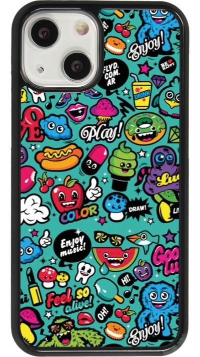 Coque iPhone 13 mini - Cartoons old school