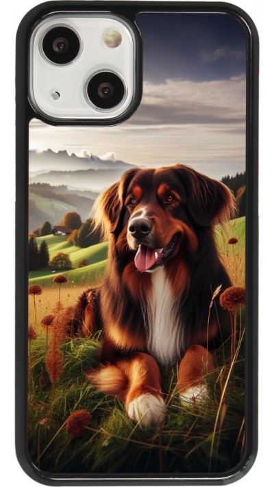 iPhone 13 mini Case Hülle - Hund Land Schweiz