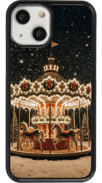 Coque iPhone 13 mini - Christmas 25 Carousel
