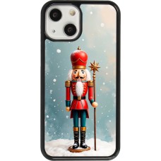 Coque iPhone 13 mini - Christmas 25 Nutcracker Snow