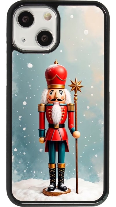 Coque iPhone 13 mini - Christmas 25 Nutcracker Snow
