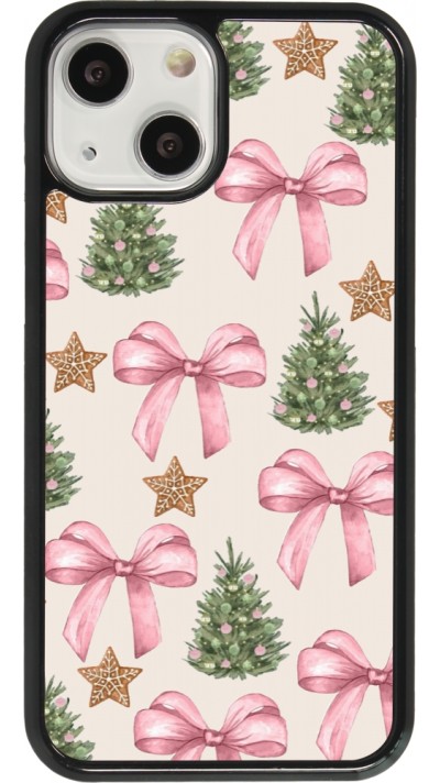 Coque iPhone 13 mini - Christmas 25 Vintage Ribbons