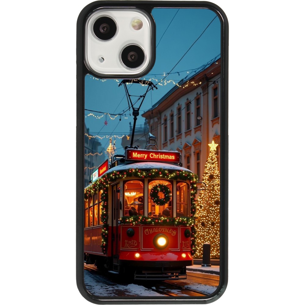 Coque iPhone 13 mini - Christmas 25 Xmas Train