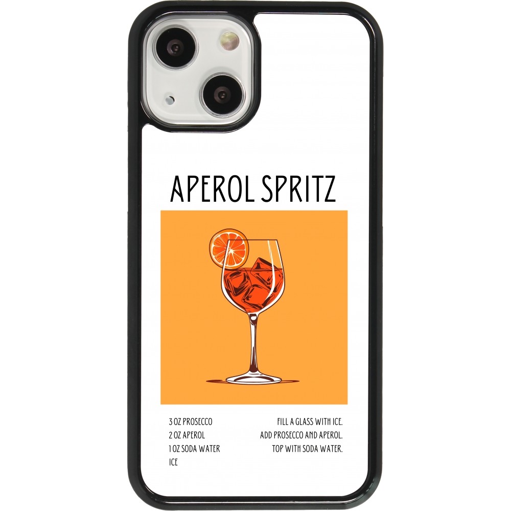 iPhone 13 mini Case Hülle - Cocktail Rezept Aperol Spritz