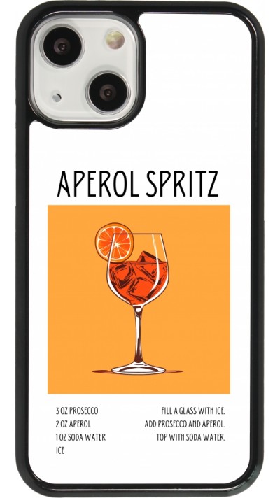 iPhone 13 mini Case Hülle - Cocktail Rezept Aperol Spritz